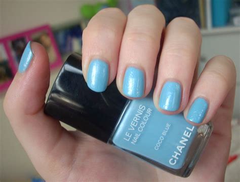 chanel nail coco blue|chanel nail polish.